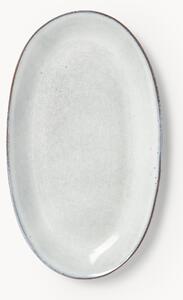 Ručne vyrobený servírovací tanier Nordic Sand, D 30 cm