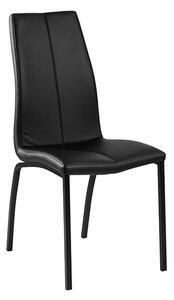 Asama jedálenská stolička čierna / čierna