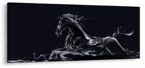 Obraz - Kôň a voda (120x50 cm)