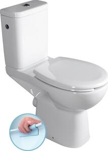 Sapho HANDICAP WC kombi zvýšený sedák, Rimless, zadný odpad, biela K11-0221
