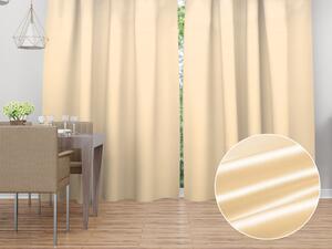 Biante Saténový záves LUX-L057 Béžový 140x140 cm