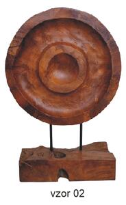 Wood relief RING WF05