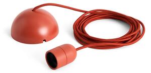 HAY Závesný kábel s objímkou Common Cord Set, rusty red AE063