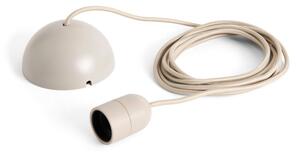 HAY Závesný kábel s objímkou Common Cord Set, beton grey AE063