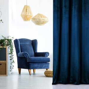 HOTOVÝ ZÁVES DESIGN91 TAYLOR 140X250 CM MODRÁ NAVY