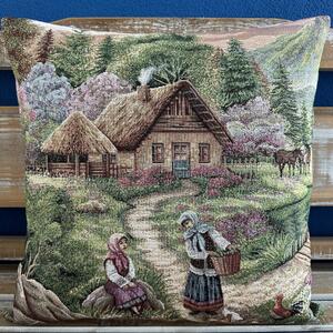 Gobelínová obliečka na vankúš 42x42 cm Eden 6231 Farba Viacfarebná Rozmery 42x42 cm