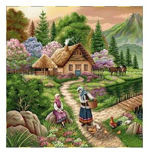 Gobelínová obliečka na vankúš 42x42 cm Eden 6231 Farba Viacfarebná Rozmery 42x42 cm