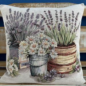 Gobelínová obliečka na vankúš 42x42 cm Eden 1363 C V2 Farba Viacfarebná Rozmery 42x42 cm