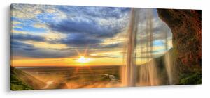 Obraz - Vodopád (120x50 cm)
