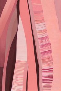 Ilustrácia Pink Layers, Treechild, (26.7 x 40 cm)
