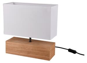 Stolová lampa Reality Woody prírodná R50181030