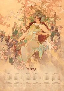 Kalendár Alfons Mucha 2025