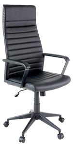 Dizajnová kancelárska stolička Roma čierna