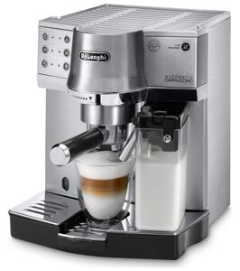 Pákový kávovar DeLonghi EC 860.M / 1 l / 15 bar / strieborný