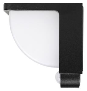 LED solárne nástenné svietidlo so senzorom LED/3W/3,7V IP54 1500 mAh čierne