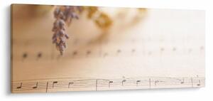 Obraz - Pieseň (120x50 cm)