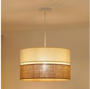 Brilagi - Luster na lanku ROYAL YUTE 1xE27/15W/230V pr. 40 cm béžová/krémová
