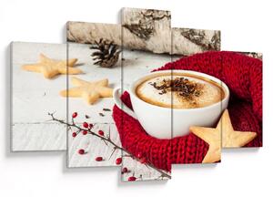 Obraz - Cappuccino (150x105 cm)