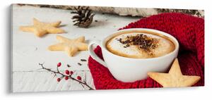 Obraz - Cappuccino (120x50 cm)