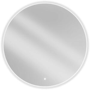 Mexen Erg, okrúhle LED podsvietené kúpeľňové zrkadlo 100 cm, 6000K, vykurovacia podložka proti zahmlievaniu, 9823-100-100-611-00