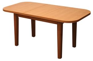 Bradop Jedálenský stôl oválny rozkladací ŠTEFAN 124x85x77 cm