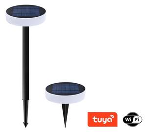 Immax NEO 07910L-LED RGB stmievateľné solárne LED svietidlo 1W/5V IP54 Tuya