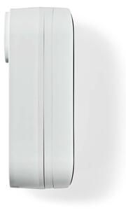 Nedis WIFICDP40CWT - Bezdrôtový videozvonček so senzorom Full HD 1536p Wi-Fi IP65
