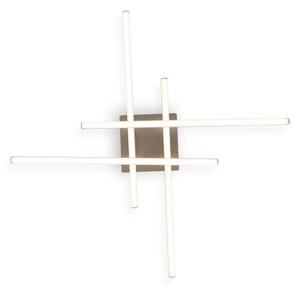 Brilagi - LED stropné svietidlo STRIPES LED/37W/230V strieborné
