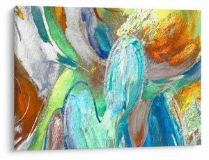 Obraz - Farebná abstrakcia (70x50 cm)