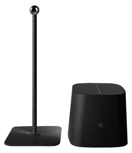 LED Solárna magnetická stolná lampa LED/5W/5V 3000-6000K 3600 mAh IP65 čierna