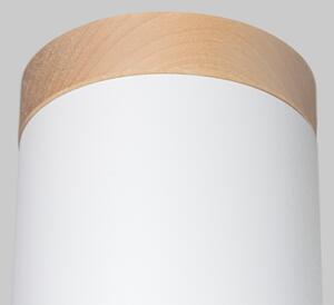 Sollux SL.1348 - Bodové svietidlo RIF 1xGU10/10W/230V pr. 12 cm biela