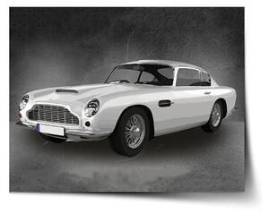 Sablio Plagát Aston Martin Tmavé pozadie - 60x40 cm