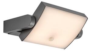Brilagi-LED Vonkajšie nástenné svietidlo so senzorom ANKLE LED/18W/230V 3000K IP65