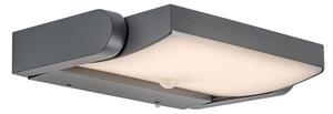 Brilagi-LED Vonkajšie nástenné svietidlo so senzorom ANKLE LED/18W/230V 3000K IP65