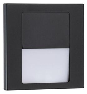 Paulmann 80001 - LED/1W Schodiskové svietidlo TSARO 230V Follow/čierna