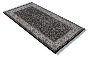 Orientálny luxusný koberec Begum 1224 schwarz 0,80 x 1,50 m