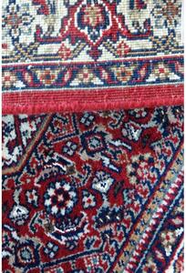Orientálny vlnený koberec Begum 1231 Rot 0,80 x 2,00 m