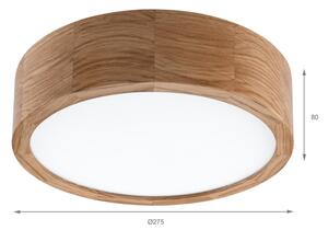Brilagi - LED stropné svietidlo CARVALHO LED/20W/230V dub priemer 27,5 cm