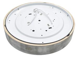 Brilagi - Stropné svietidlo PINO 3xE27/15W/230V borovicové/strieborné pr. 47,5 cm
