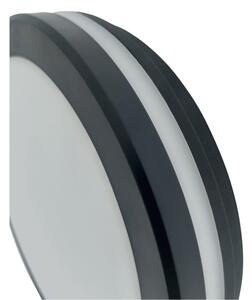 LED stropné svietidlo s pohybovým senzorom LED/20W/230V 3000/4000/6500K IP54 antracit
