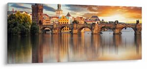 Obraz - Praha (120x50 cm)