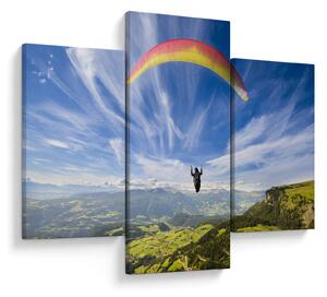 Obraz - Paragliding (90x60 cm)