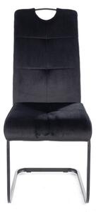 Jedálenská stolička OXU čierna