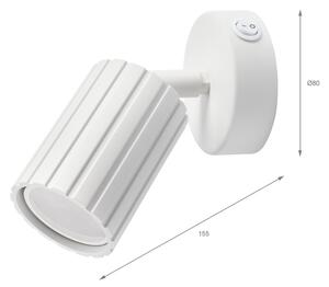 Brilagi - Nástenné bodové svietidlo CRISPINA 1xGU10/10W/230V biela