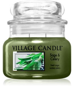 Village Candle Sage & Celery vonná sviečka 262 g
