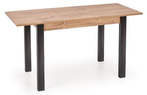 Jedálenský stôl GANU dub wotan/čierna
