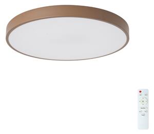 Brilagi - LED stmievateľné stropné svietidlo POOL LED/60W/230V 3000-6000K 50 cm hnedé + diaľkové ovládanie