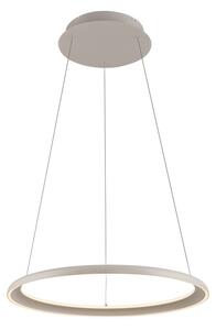 Schöner Wohnen 15570-39-LED stmievateľné závesné svietidlo na lanku QUILLO LED/36W/230V, priemer 60 cm, sivé