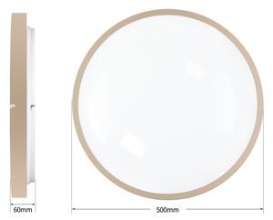 Brilagi - stmievateľné LED svietidlo GLASS POOL DOUBLE LED/60W/230V 50 cm béžová + DO