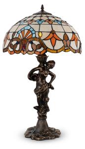 Brilagi - Tiffany vitrážová stolná lampa MIRABELLA 1xE27/60W/230V